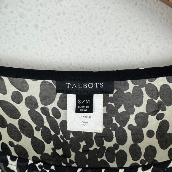 Talbots Silk Poncho - Picture 2 of 5